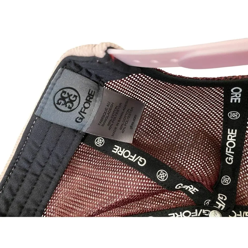 G/FORE Mother Golfer Corduroy Trucker Hat Amour Pink Preppy GLH000017-AMOUR‎